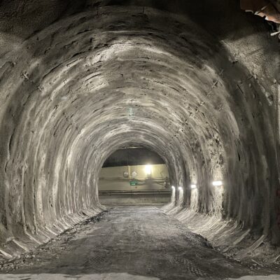 Servizi topografici per la realizzazione di GALLERIE